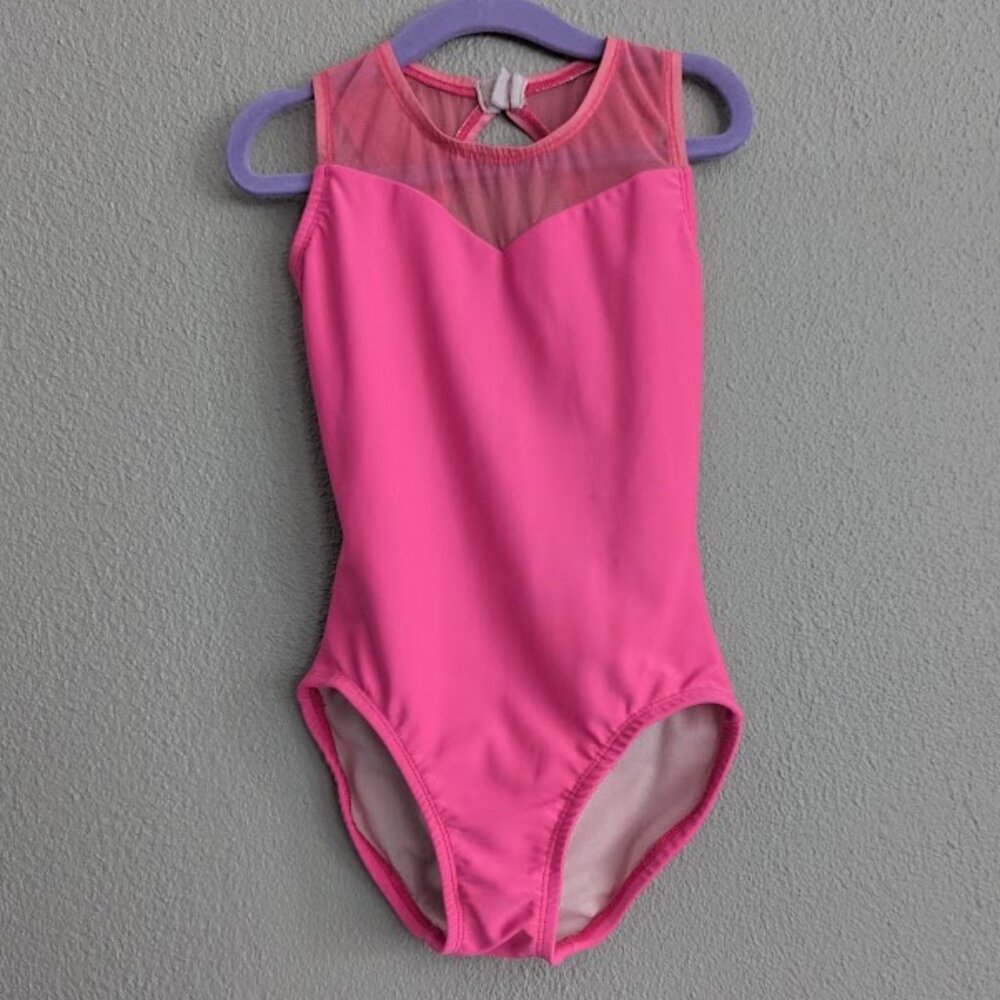 BP Designs Sunny Leotard – Coral – Youth Medium